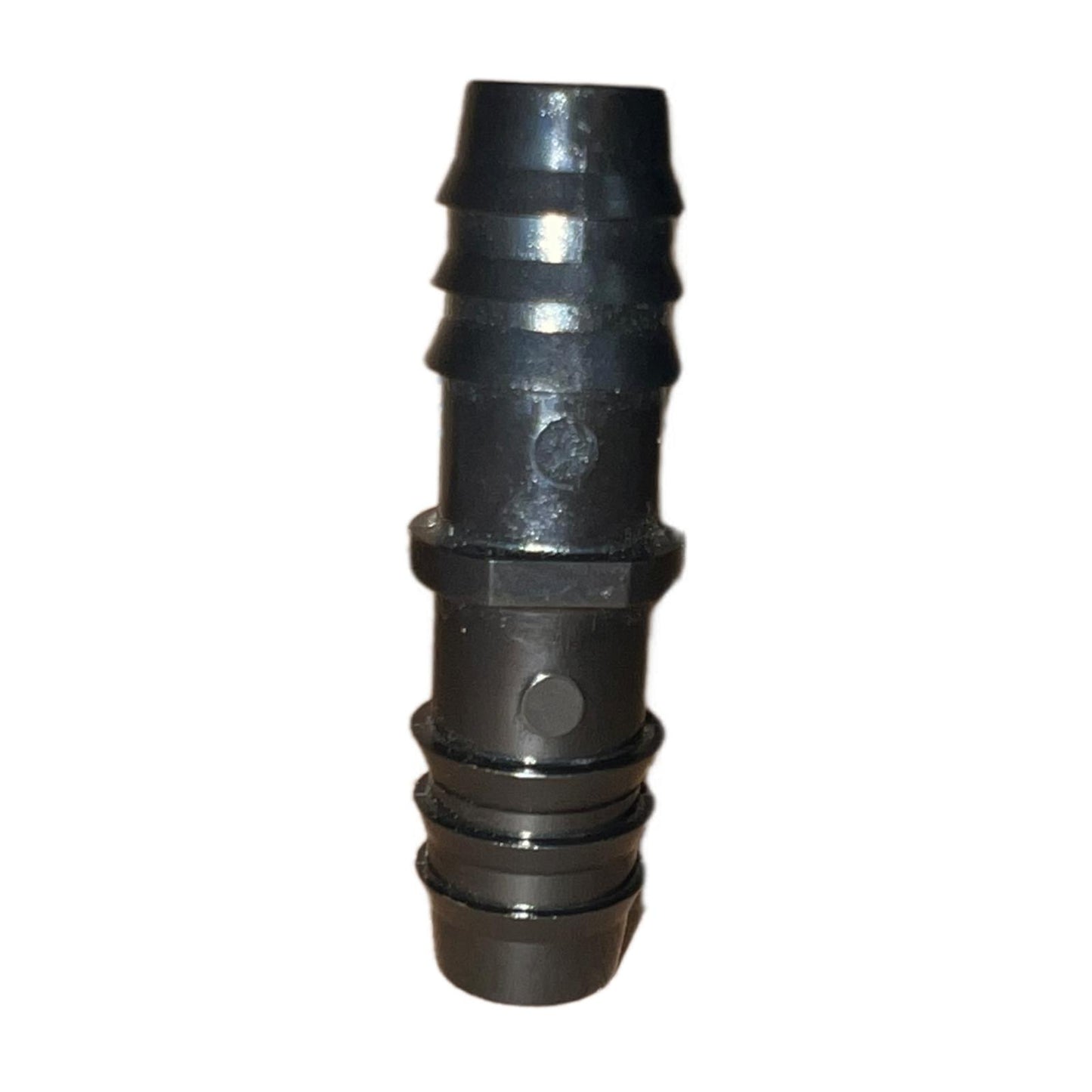 1/2" Barbed coupling .520" ID (16 mm)(Black)