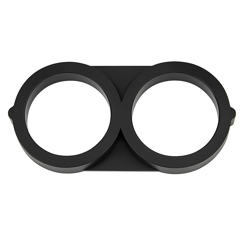 Kit de accesorios para riego por goteo de 1/2" – Juego de 20 piezas para sistemas de jardín y paisajismo (0.600" DI / 17 mm) (Marrón)