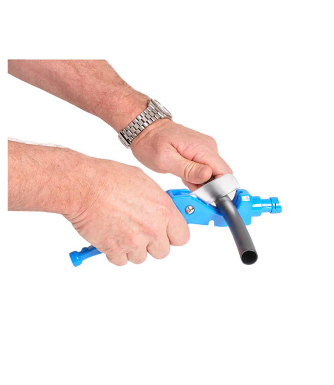 Tubing cutter, punch, & insertion tool (1 Unit) (Blue)