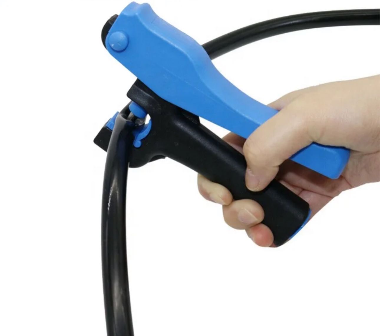 Drip Irrigation Tubing Punch Tool - 1/4 Inch (1 Unit)(Blue/Black)