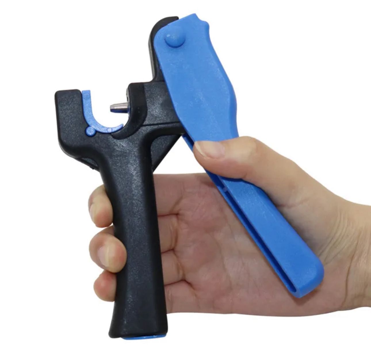 Drip Irrigation Tubing Punch Tool - 1/4 Inch (1 Unit)(Blue/Black)