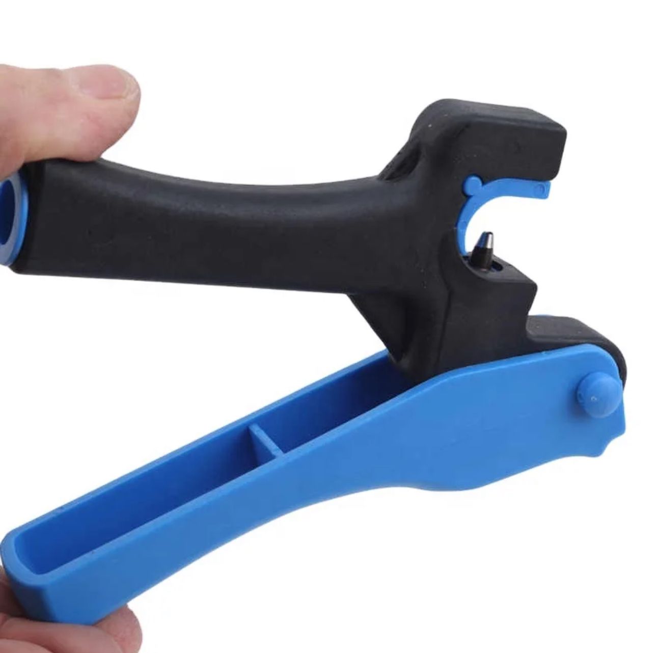 Drip Irrigation Tubing Punch Tool - 1/4 Inch (1 Unit)(Blue/Black)