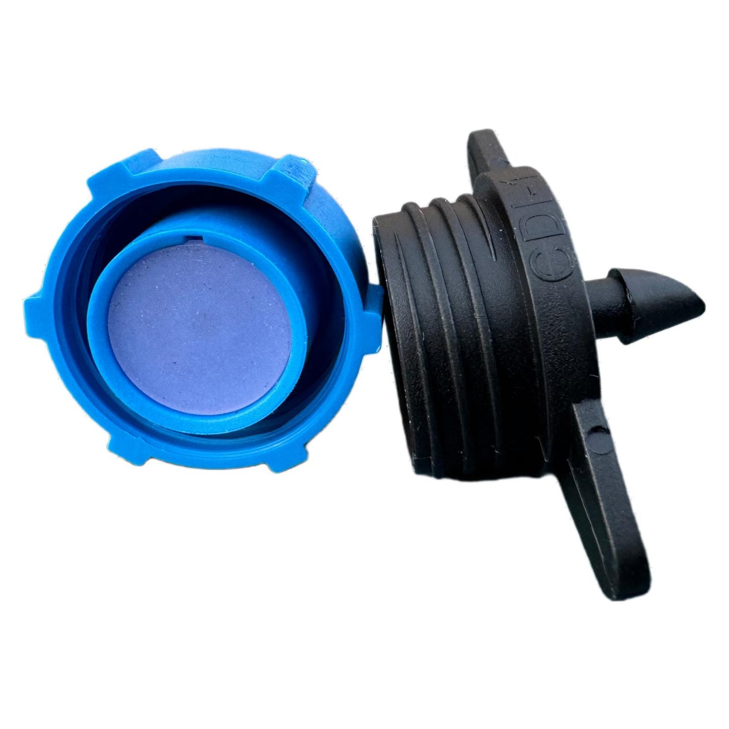 1/4" Pressure Compensating Drip Emitters β 2L/h (Green), 4L/h (Black), 8L/h (Blue)