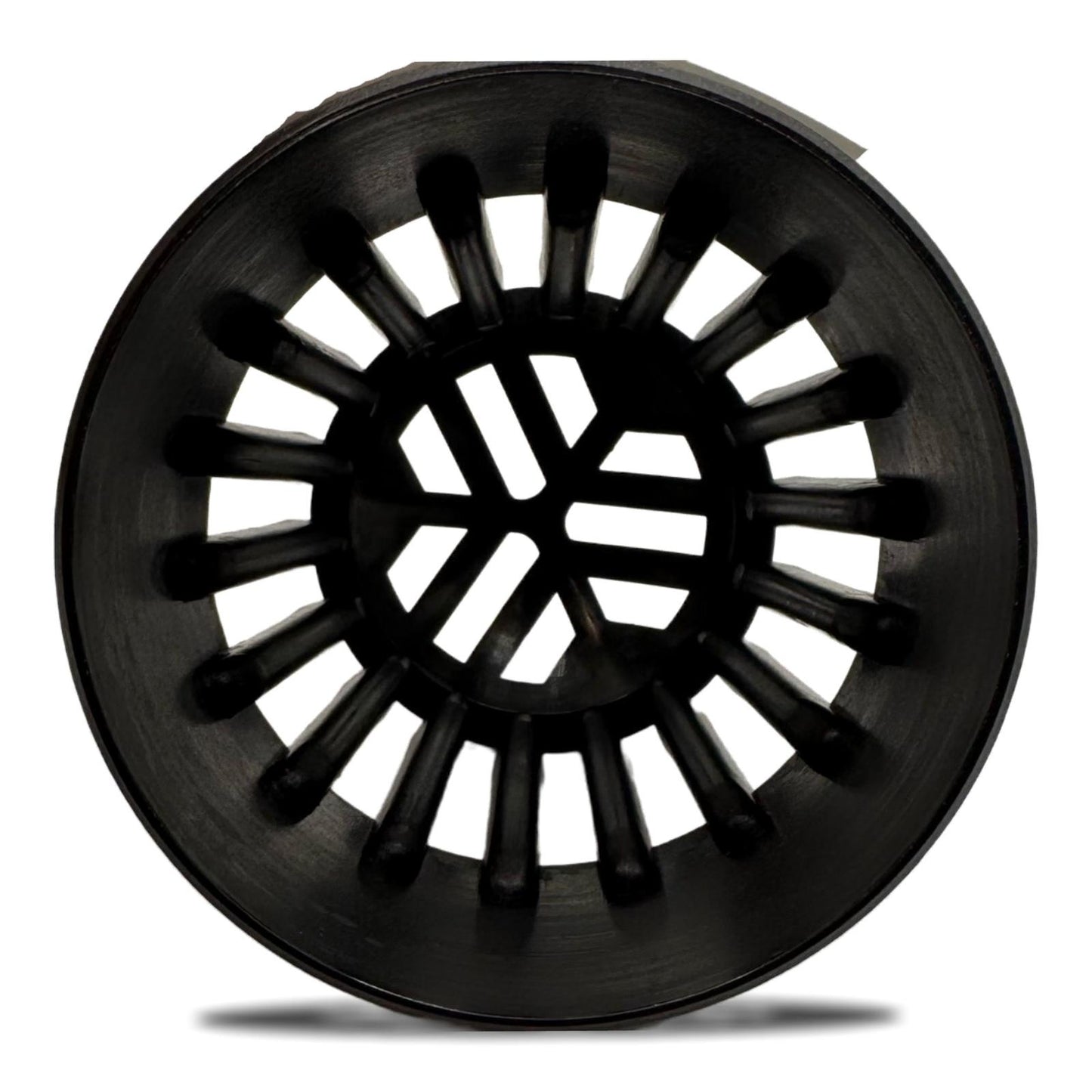 3" Atrium Drain Grate – High-Flow Drain Cover for Outdoor Water Management (Black or Green)