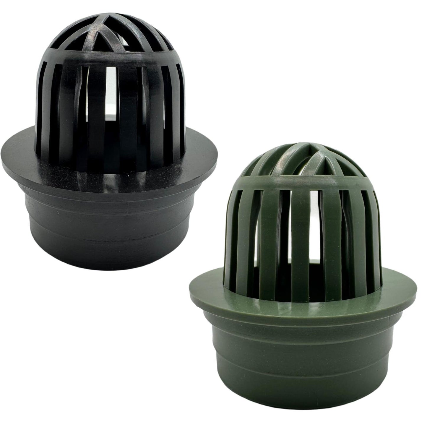 3" Atrium Drain Grate – High-Flow Drain Cover for Outdoor Water Management (Black or Green)