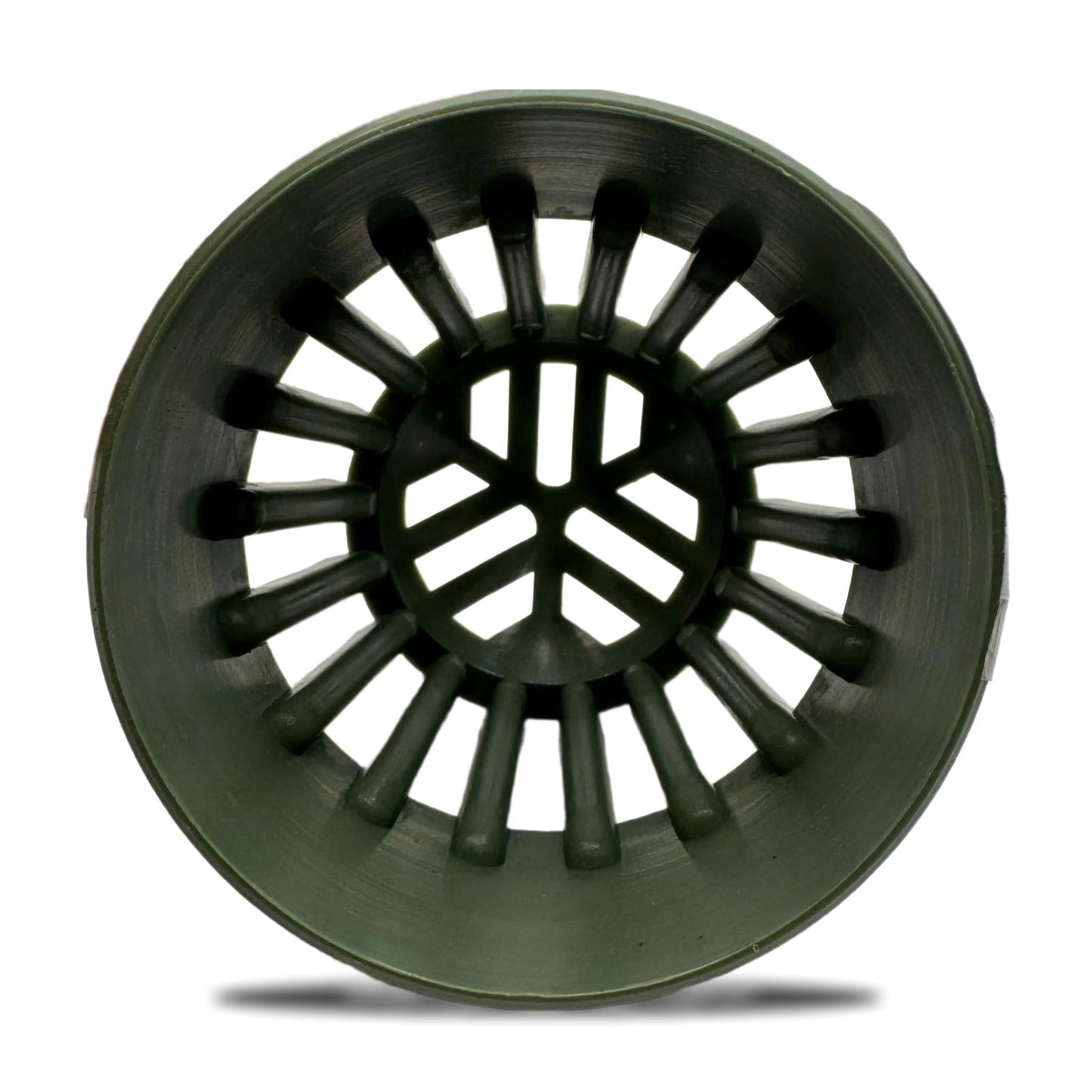 3" Atrium Drain Grate – High-Flow Drain Cover for Outdoor Water Management (Black or Green)