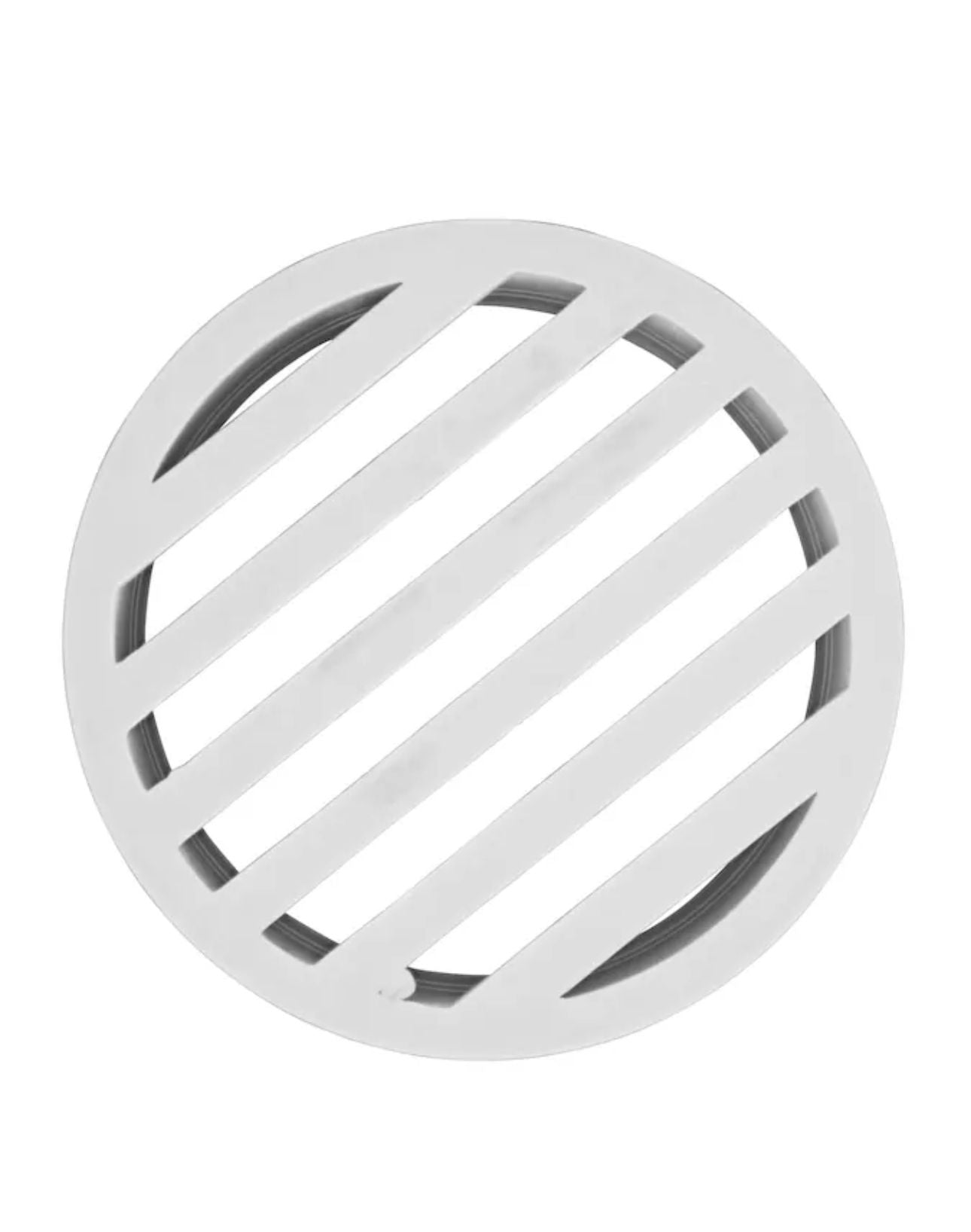 3" Round PVC Drain Grate – Durable Cover for Outdoor Drainage Systems