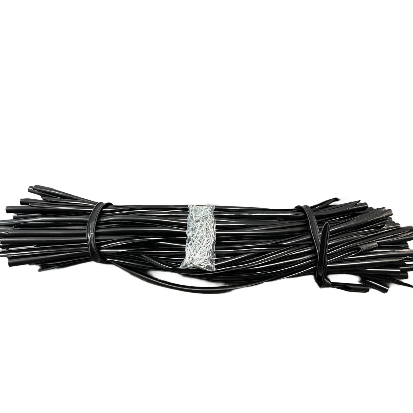 32-Inch Tree Ties with Complimentary Nail (Black)