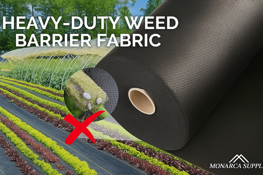 Weed Barrier Fabric 3' x 50' – Heavy-Duty Non-Woven Landscape Fabric