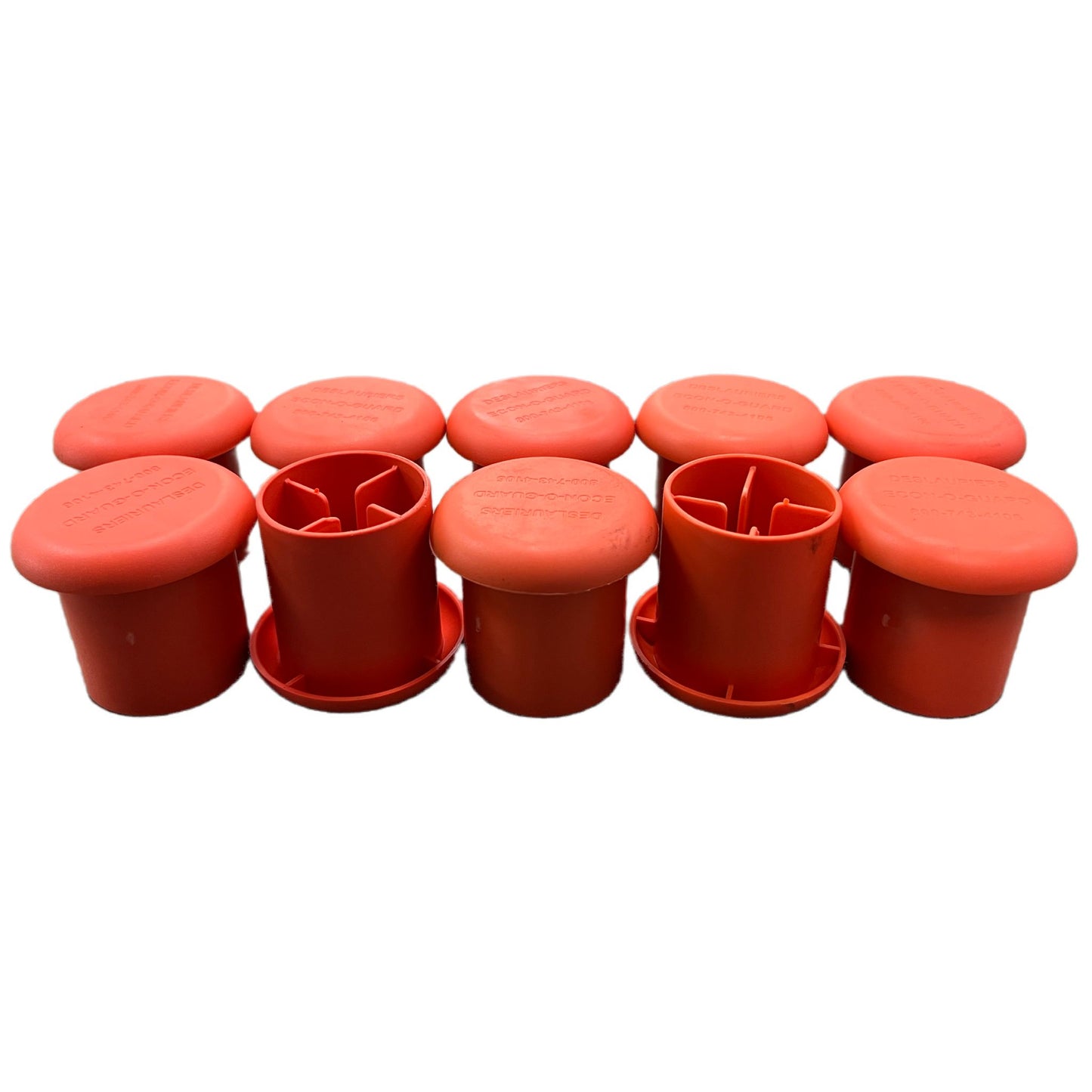 Rebar #3 Mushroom Caps (10 pack)(Orange)