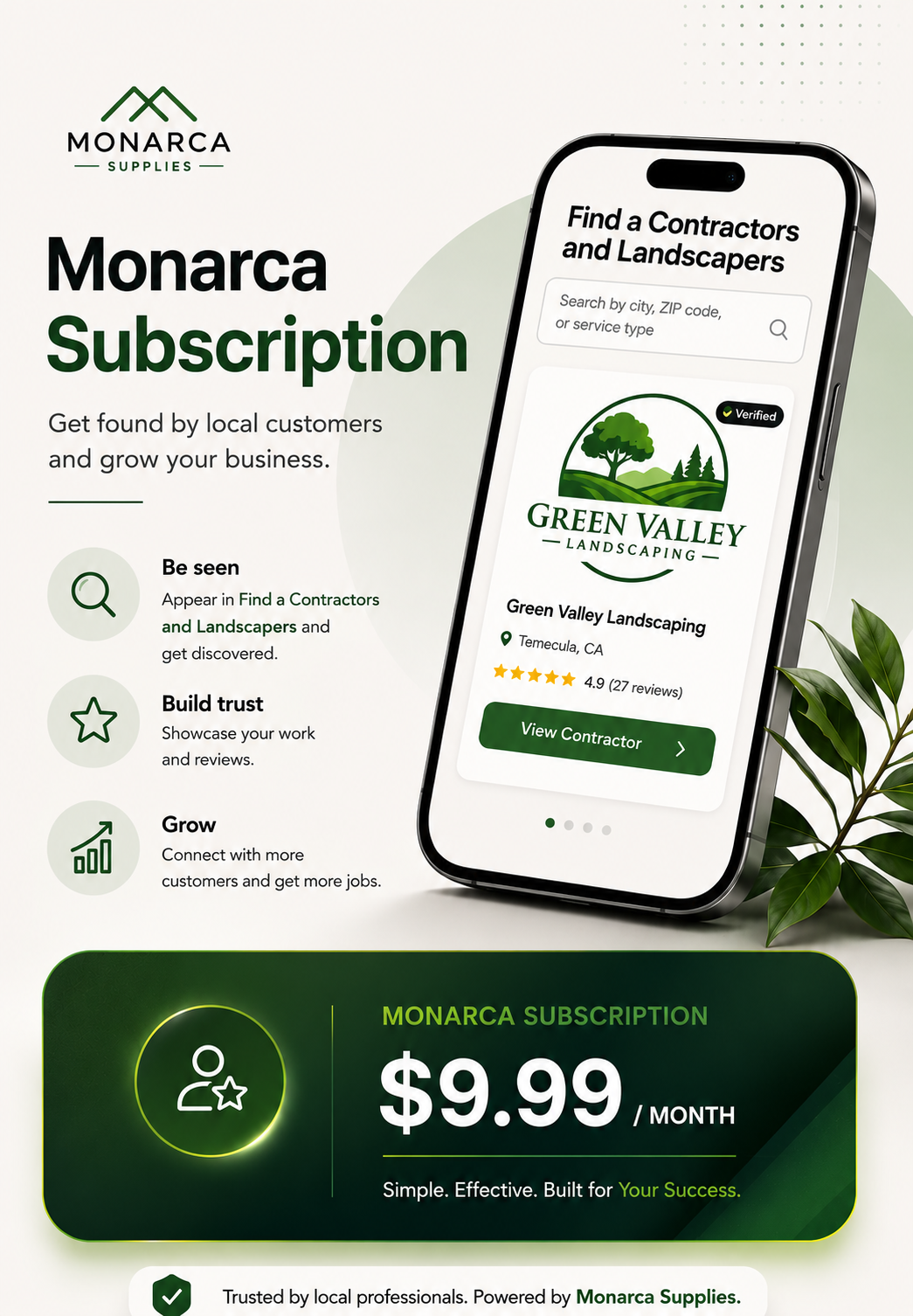 Suscripción Monarca Starter