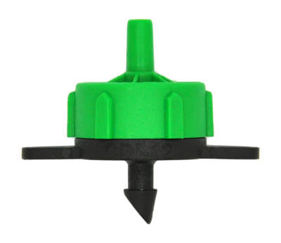 1/4" Dripper Pressure Compensating Drip Emitters (2L/Hour)(Green)