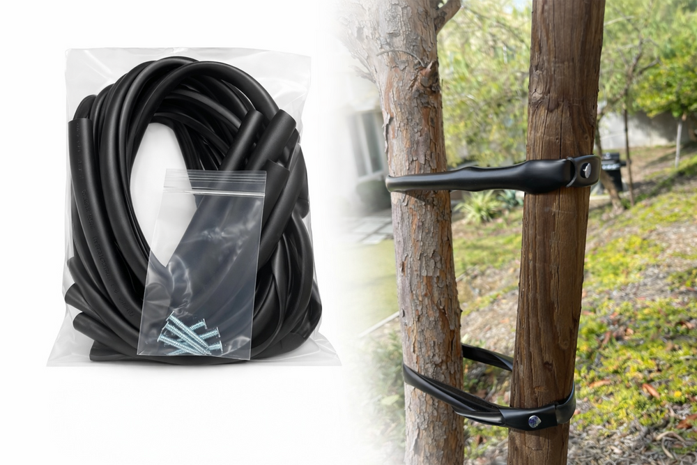 Tree Ties 32" – Heavy-Duty Adjustable Plant Support Straps | (10 Pack)