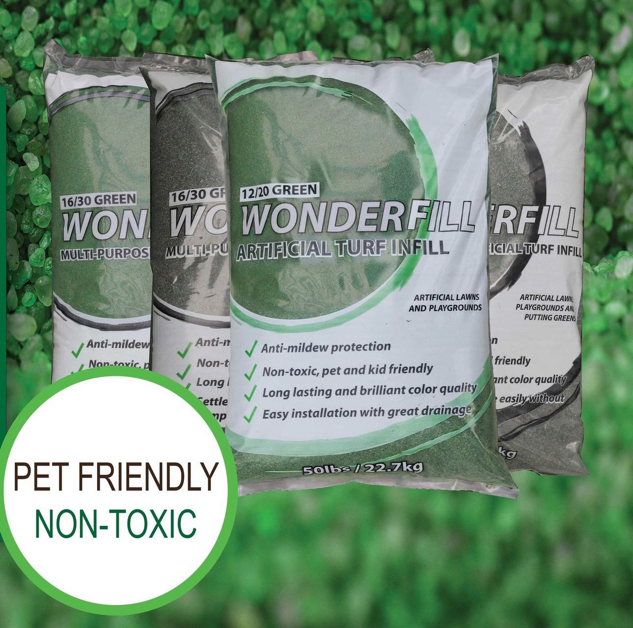 Wonderfill 12/20 For Artificial Grass Infill (40lbs)