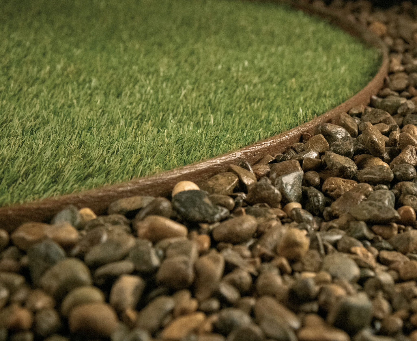 Juego de tablas dobladoras de plástico de 3,3" x 16 pies – Incluye 4 estacas para bordes de jardín y paisajismo (color teca)