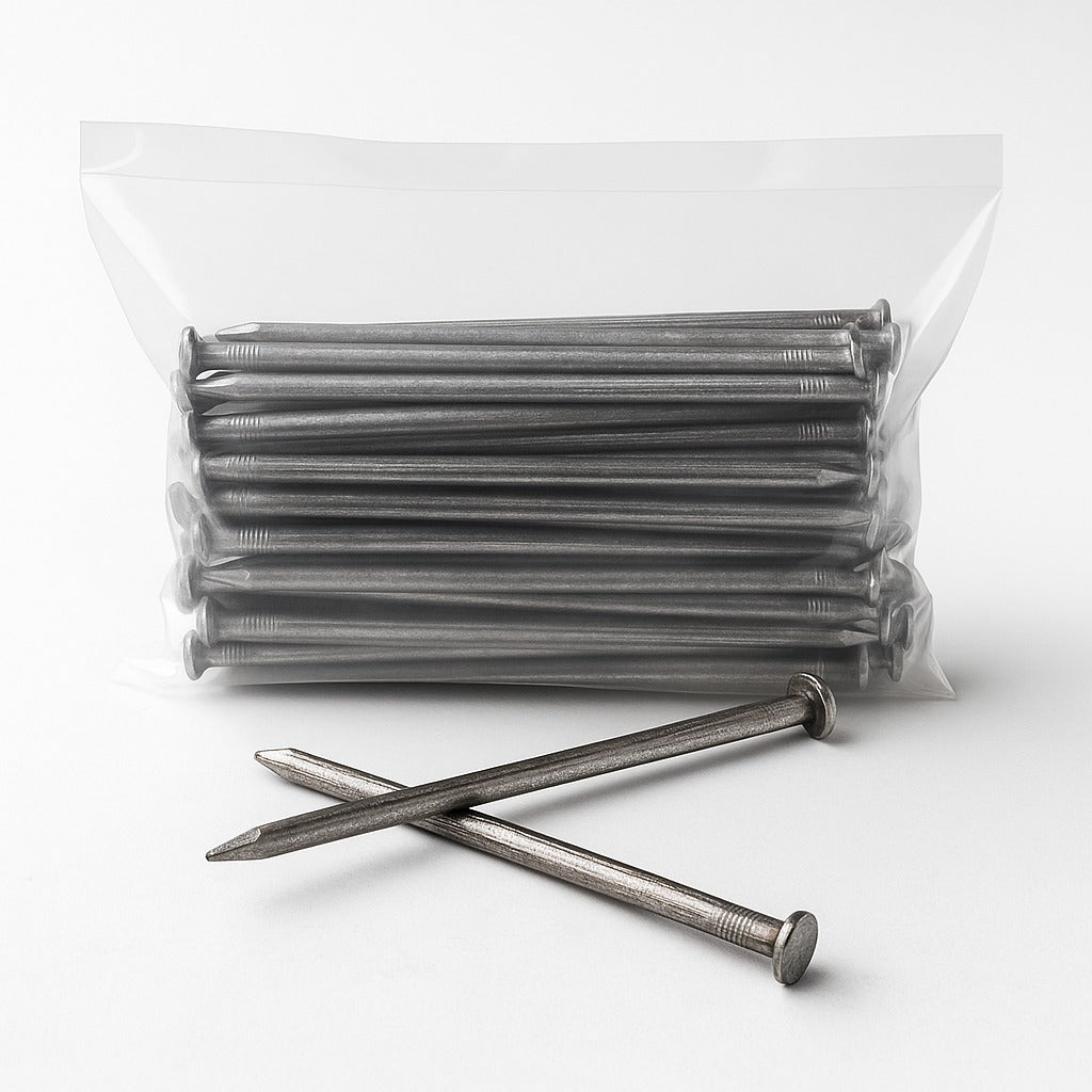 Turf Nails 6” Non-Galvanized – Durable Fasteners and Stakes for Artificial Grass, Landscaping & Ground Cover | (55 / 220 / 550 Pack)