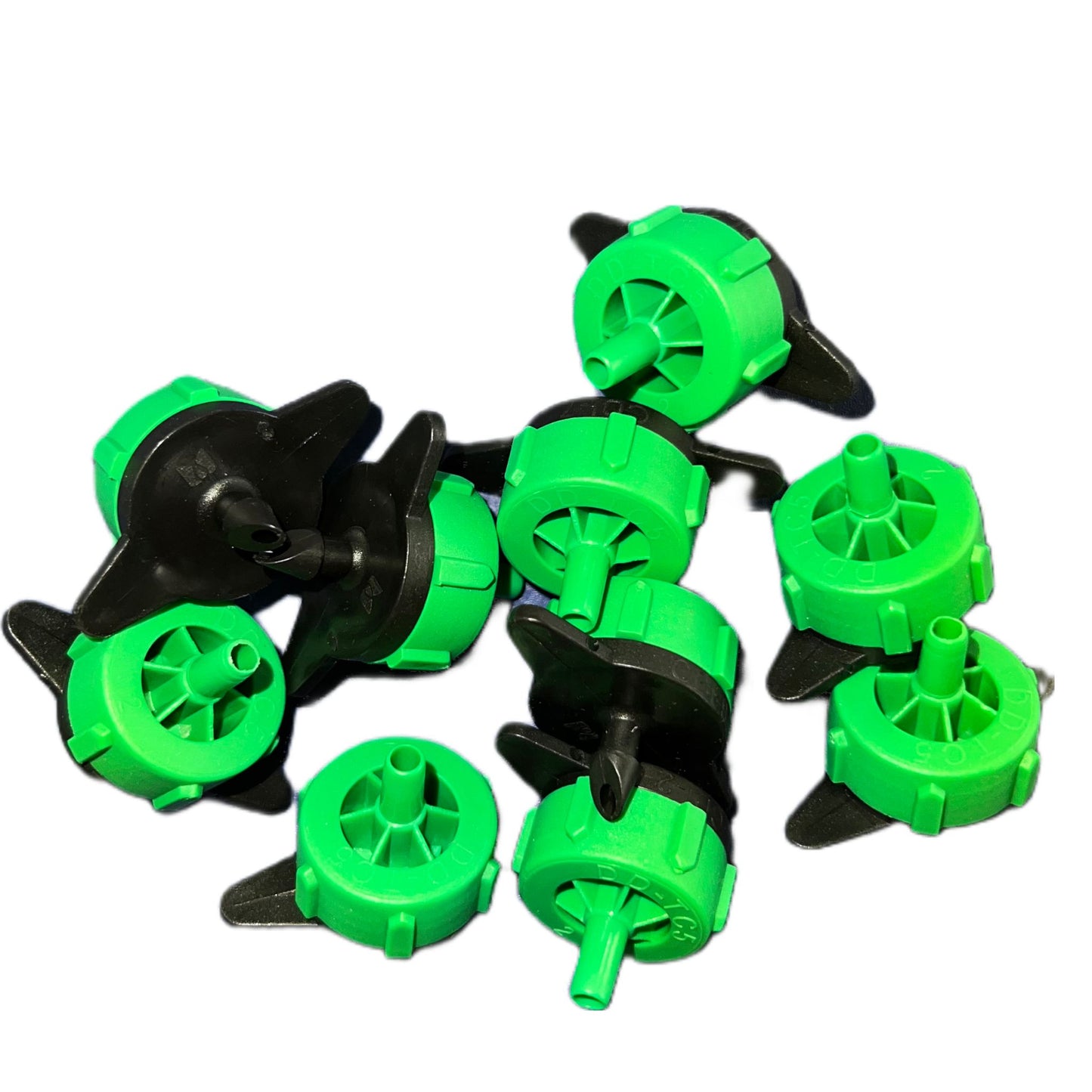 1/4" Dripper Pressure Compensating Drip Emitters (2L/Hour)(Green)