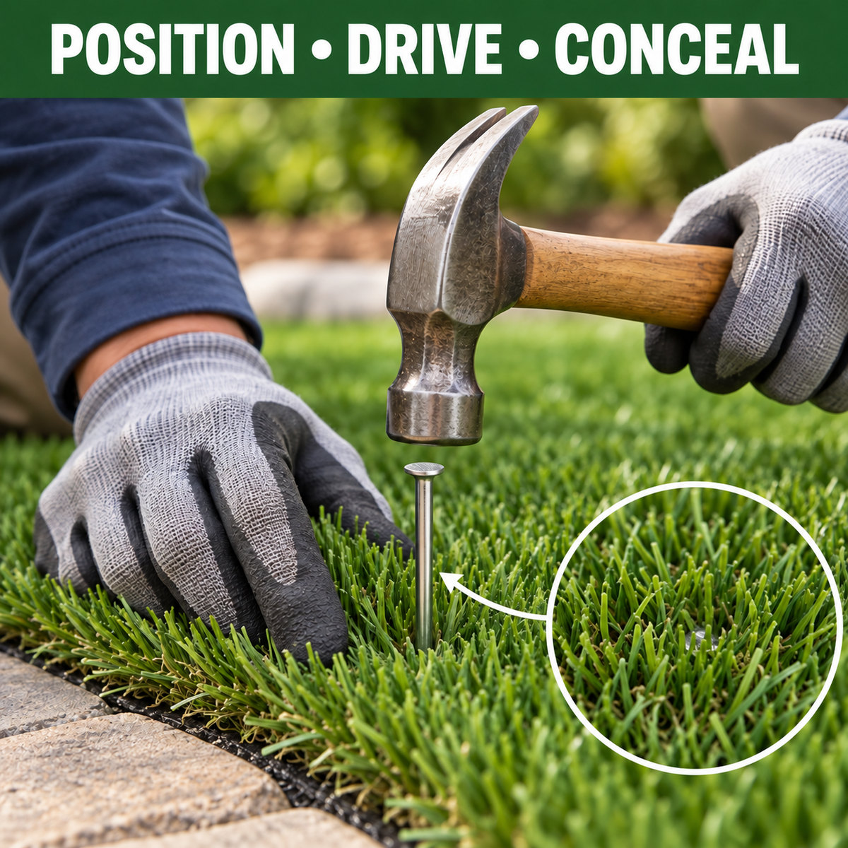 Turf Nails 6” Galvanized – Heavy-Duty Landscaping Stakes for Synthetic Grass, Sod & Ground Fabric | (70 / 140 / 420 / 1400 Pack)