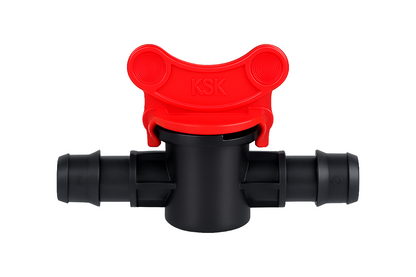 Conectores de púas de 1/2" – Conectores de plástico negro duraderos para riego (0,520" DI / 16 mm) (Paquete de 10)